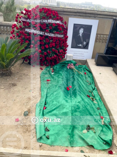 Əminə Yusifqızı DƏFN EDİLDİ
