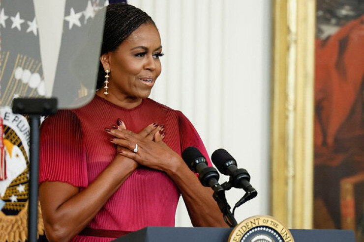 Mişel Obamanın yuxuları ərşə çəkilib - QORXUR