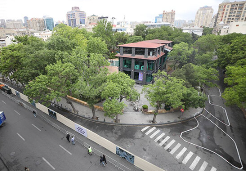 "Molokan" bağına giriş bağlandı