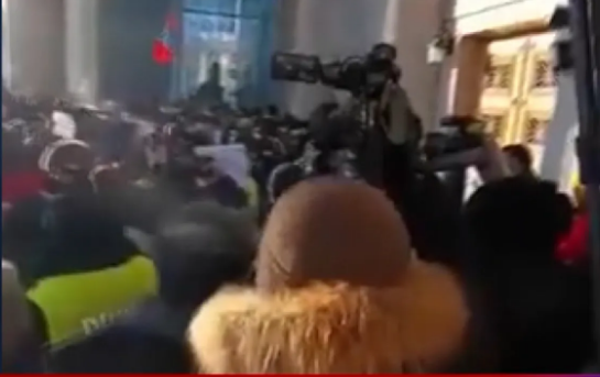 Monqolustanda korrupsiyaya qarşı etiraz aksiyası keçirilib