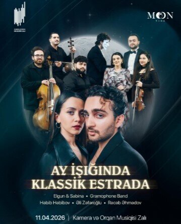 "Ay işığında" klassik estrada gecəsi - Moon Vibe-dan ilk konsept konsert