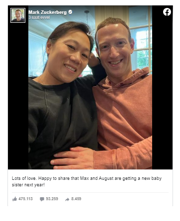 Mark Zukerberq üçüncü dəfə ata olacaq - FOTO