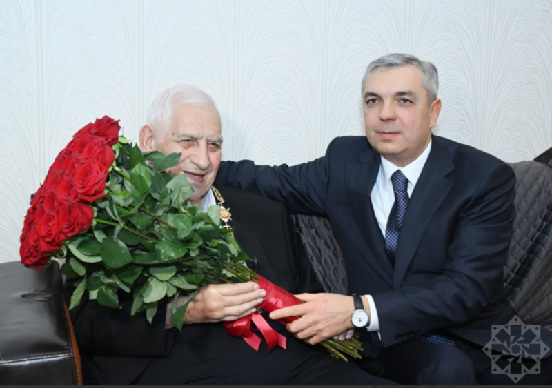 Nəriman Həsənzadəyə "Heydər Əliyev" ordeni təqdim edildi