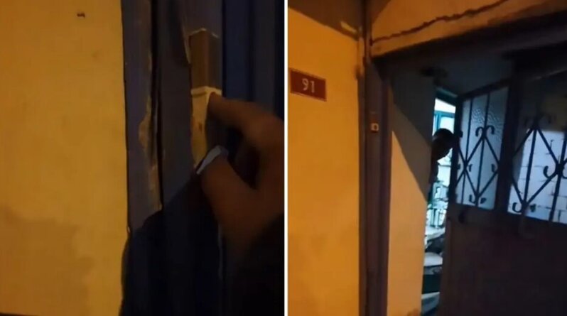 Sübh namazına gedən sakin mollanın cavabına olan təəccübünü gizlədə bilmədi - VİDEO