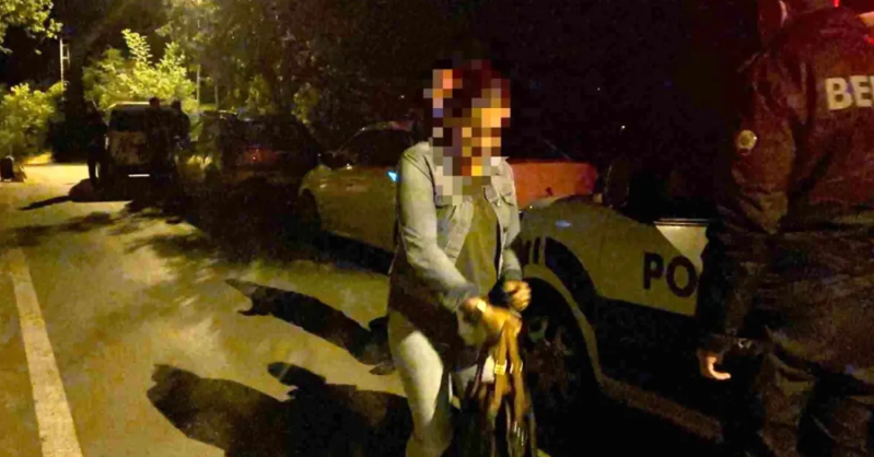 Gənc qadın mübahisə zamanı sevgilisini bıçaqladı - VİDEO