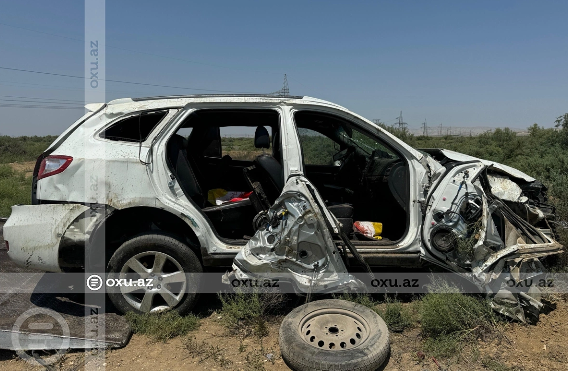 Nənə və nəvənin öldüyü qəzanın TƏFƏRRÜATI - Təhlükəsizlik kəmərindən istifadə etməyiblər