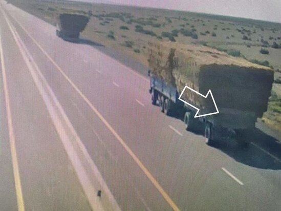 Dövlət nömrə nişanı olmadan yük maşınları idarə edənlər saxlanıldılar - FOTO