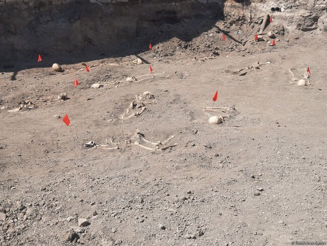 Şuşada növbəti kütləvi məzarlıq aşkarlandı - Fotolar