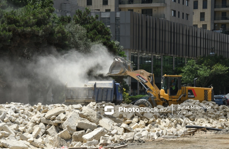 Bu ərazidə obyektlər söküləcək