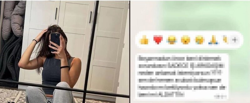 Boşanma davası açdığı həyat yoldaşından gələn mesaj qadını şoka saldı - FOTO