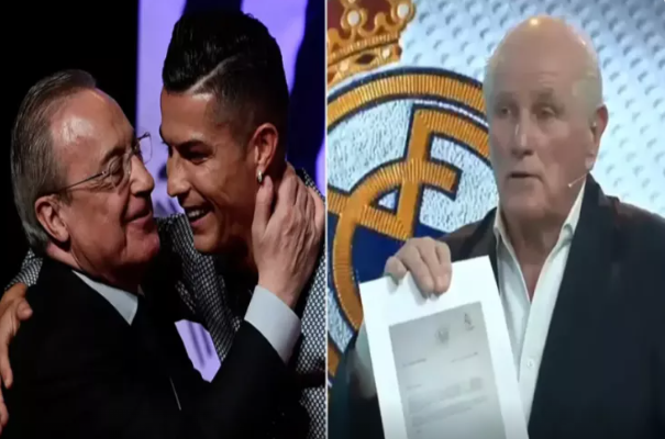 "Real"ın keçmiş prezidentindən Peresə Ronaldonun transferi ilə bağlı yalan danışmaq İTTİHAMI