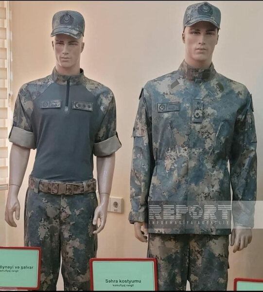 Azərbaycan ordusunun səhra geyim forması dəyişib - FOTO