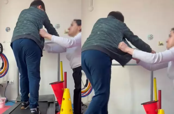 Autizimli şagirdi döyən müəllim sərbəst buraxıldı