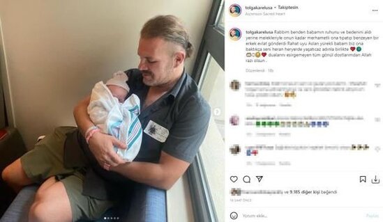 Məşhur serialın aktyoru dördüncü dəfə ata oldu - FOTO