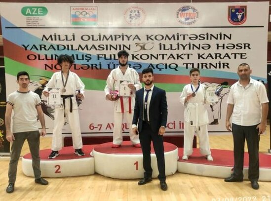 FHN-in karate komandasının idmançıları yüksək nəticələr əldə ediblər - FOTO