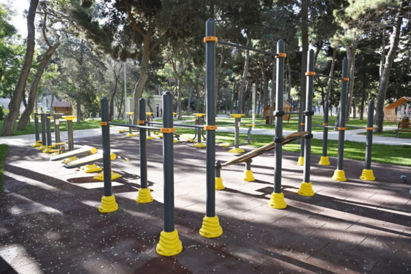 İlham Əliyev Nərimanov parkının açılışında iştirak edib