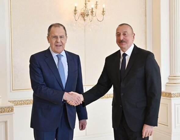 Prezident İlham Əliyev Sergey Lavrovu qəbul edib - YENİLƏNİB + FOTO/VİDEO