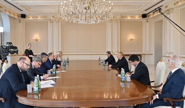 Prezident İlham Əliyev Sergey Lavrovu qəbul edib - YENİLƏNİB + FOTO/VİDEO