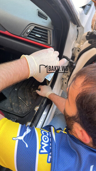 Bakıda film kimi olay: Ofisiant müştərinin BMW-sini oğurlayıb şəhərə gəzməyə çıxdı - FOTO/VİDEO