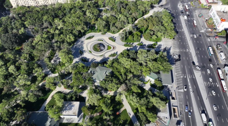 İlham Əliyev Nərimanov parkının açılışında iştirak edib