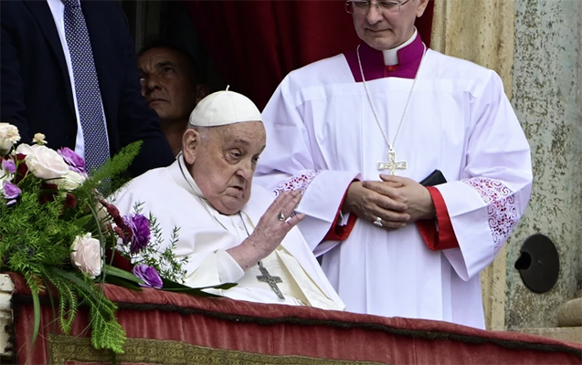Papanın son görüntüləri... - Video