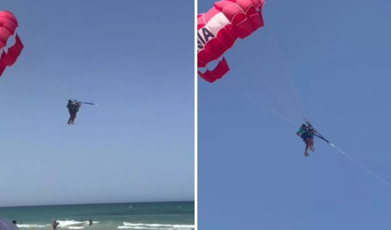 Tunisdə paraşütdən tullanan qadın yüzlərlə metr hündürlükdə cinsi təcavüzə məruz qalıb VİDEO