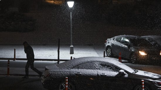 Türkiyədə qar sevinci belə görüntüləndi - FOTO