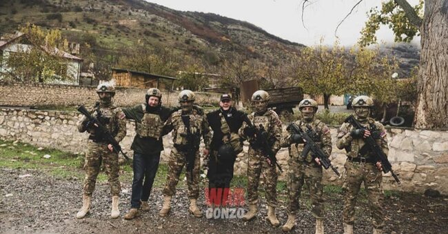 Semyon Peqov sülhməramlıların nəzarət etdiyi ərazilərə gəldi - FOTOLAR