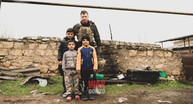 Semyon Peqov sülhməramlıların nəzarət etdiyi ərazilərə gəldi - FOTOLAR