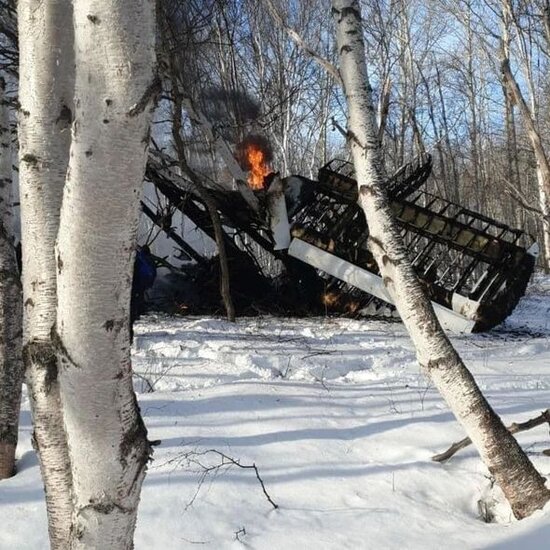 Təyyarə qəzaya uğrayıb: Ölənlər var - FOTO/VİDEO