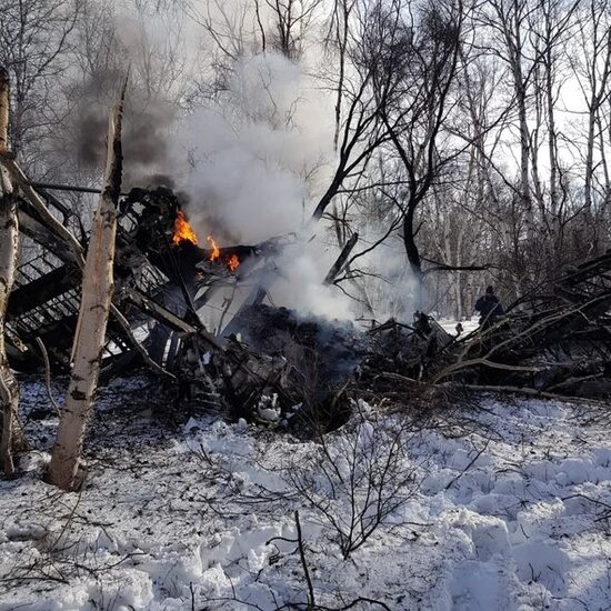 Təyyarə qəzaya uğrayıb: Ölənlər var - FOTO/VİDEO