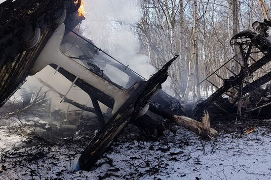 Təyyarə qəzaya uğrayıb: Ölənlər var - FOTO/VİDEO