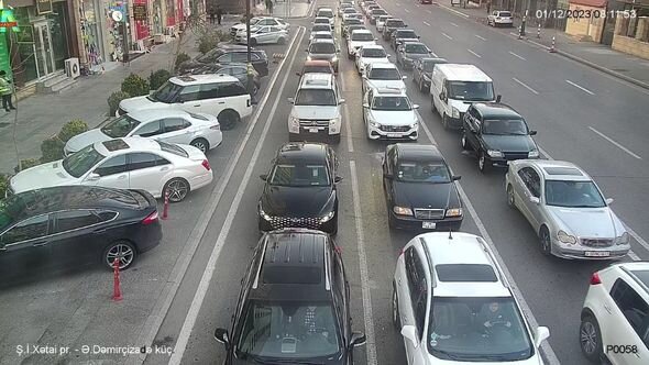 Bakının hansı küçələrində sıxlıq var? - SİYAHI + FOTO