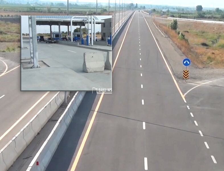 Azərbaycanda ilk pullu yol istifadəyə verilir - VİDEO