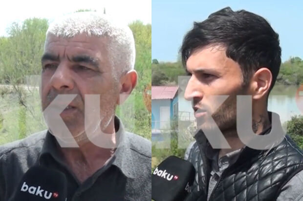 Kürdə batan ata və qızın yaxınları danışdılar: "Uşaq əlindən çıxıb düşüb suya..." - VİDEO