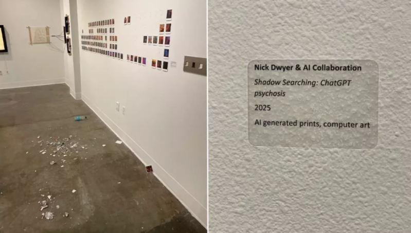 ABŞ-da maraqlı etiraz: Tələbə süni intellektlə yaradılan sənət əsərini yedi