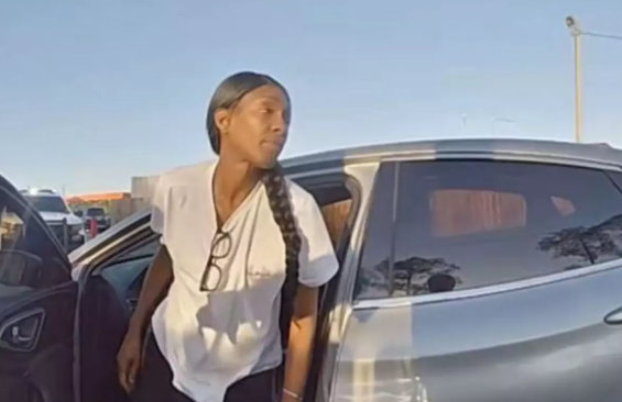 Qadın polis paltarı geyinərək keçmiş sevgilisinin arvadını qaçırmağa cəhd etdi