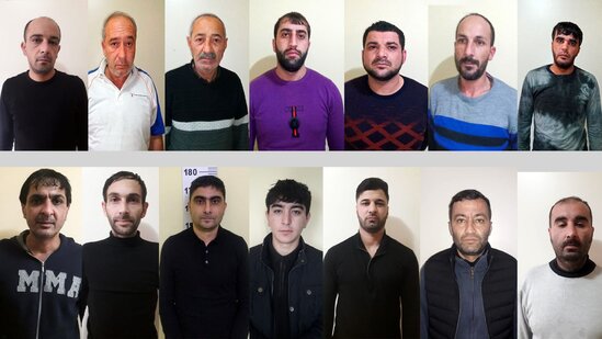 Şirvanda dələduzluq və quldurluğa görə 32 nəfər saxlanılıb (FOTO)