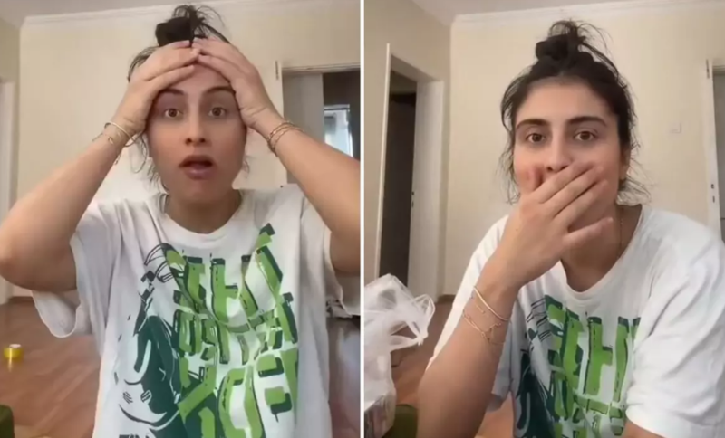 Marketə gedən qadın üsyan etdi: "Biz ölkə olaraq nə yaşayırıq?" - VİDEO