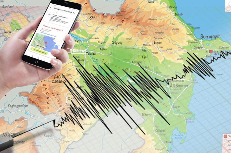 Xəzər dənizində zəlzələ olub