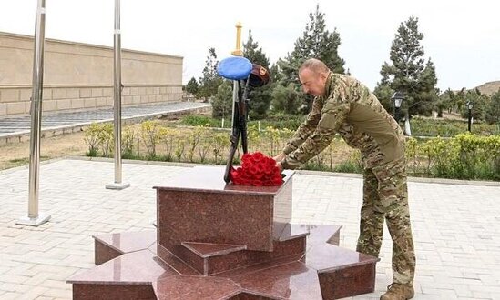 Əliyev şəhid xüsusi təyinatlıların xatirəsini yad etdi