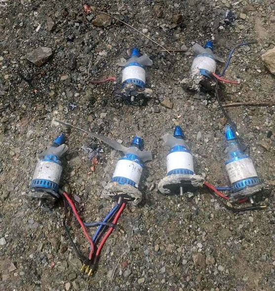 Ermənistan Kəlbəcərdəki mövqelərimizə zərbə PUA-ları tətbiq edib - FOTO