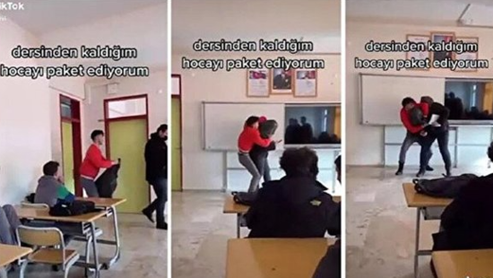 "Müəllimi qablaşdırıram" deyib başına torba keçirdi... - FOTO