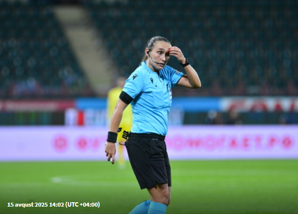 Qadın hakimə toxunan iranlı futbolçu meydandan qovuldu