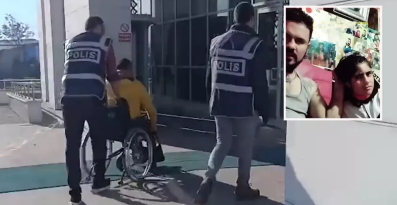 Canlı yayımda qadına şiddət edən şəxs saxlanıldı - VİDEO