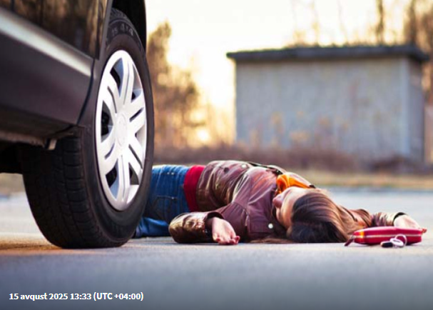 Qadını öz avtomobili əzib öldürdü - Görün necə?