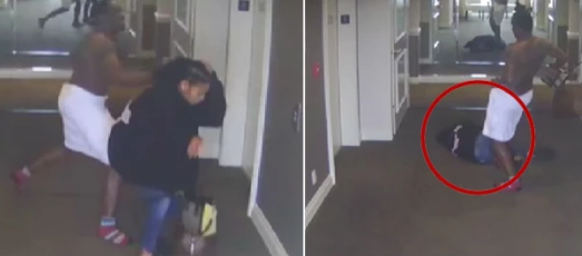 Məşhur müğənni sevgilisini oteldə qovub, təpikləyib yerdə sürüyüb - VİDEO