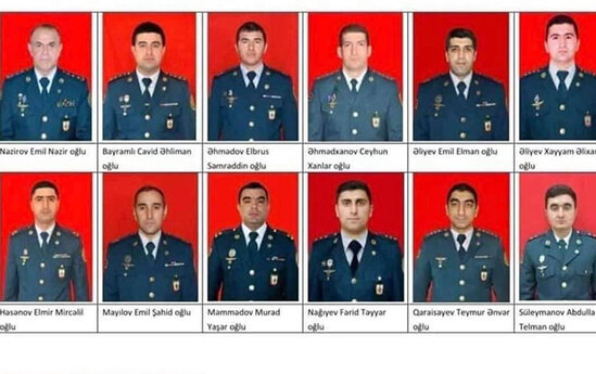 Qaraheybətdə helikopter qəzasından 1 il ötür