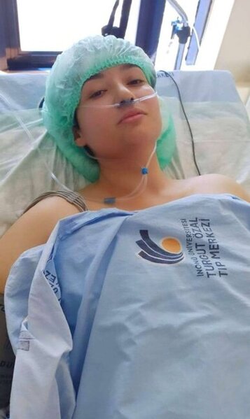 Qardaşına donor olan Nərminin vəziyyəti pisləşdi