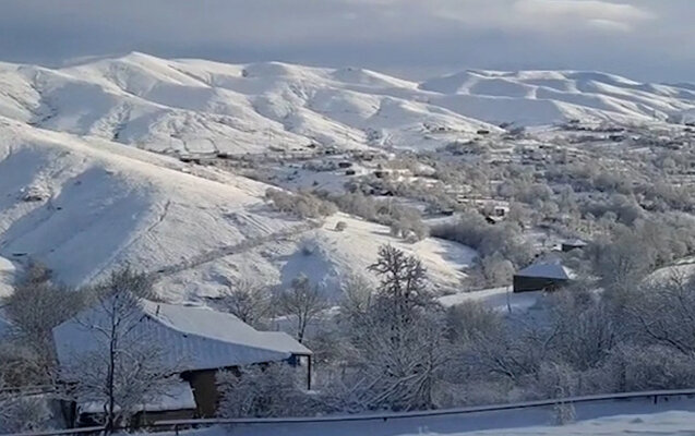 Şahdağa 5 sm qar yağdı